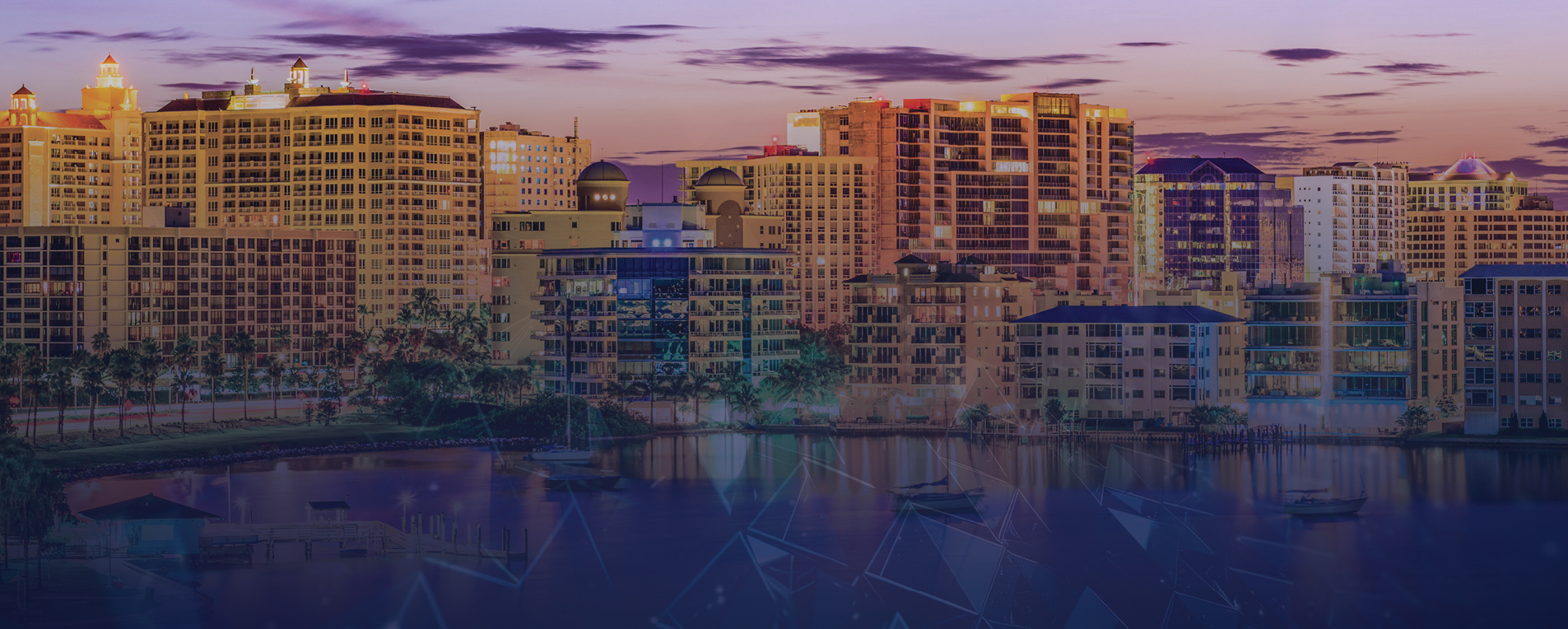 Sarasota Multifamily Report with Florida Skyline