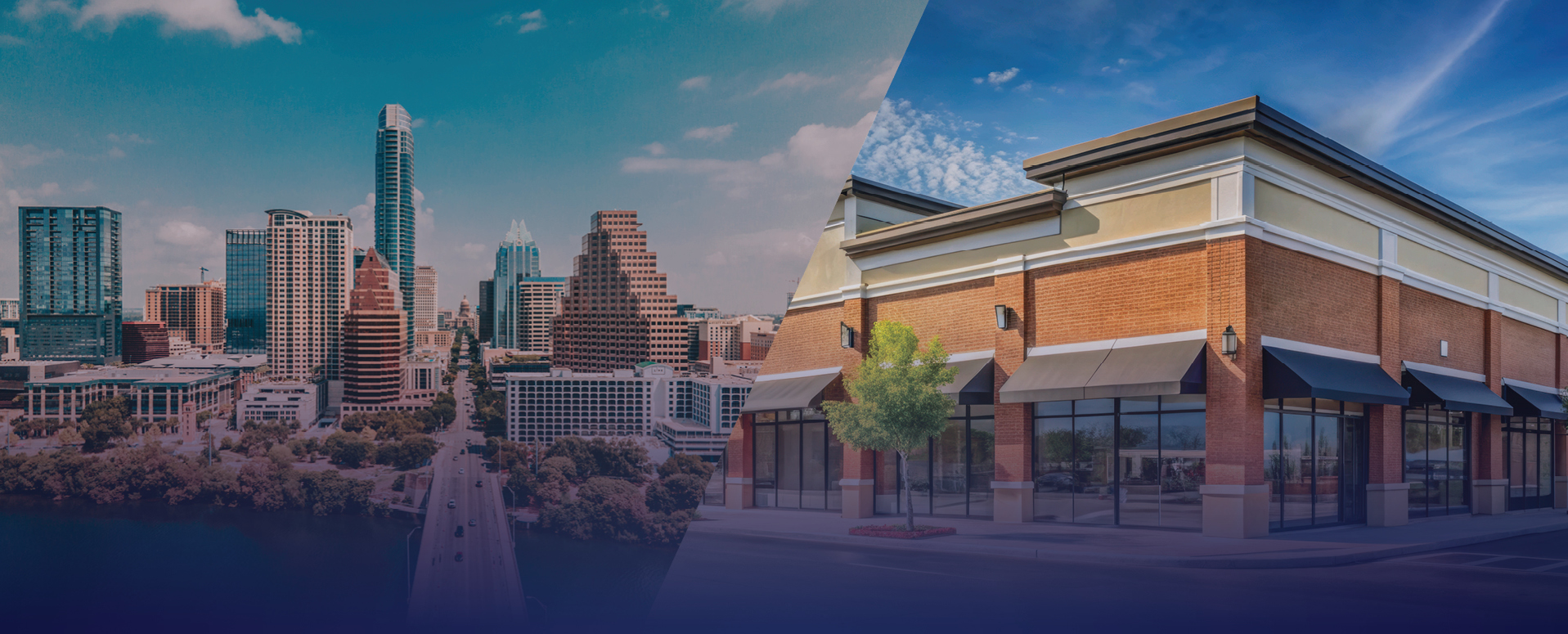 Austin Retail Market Report with image of city